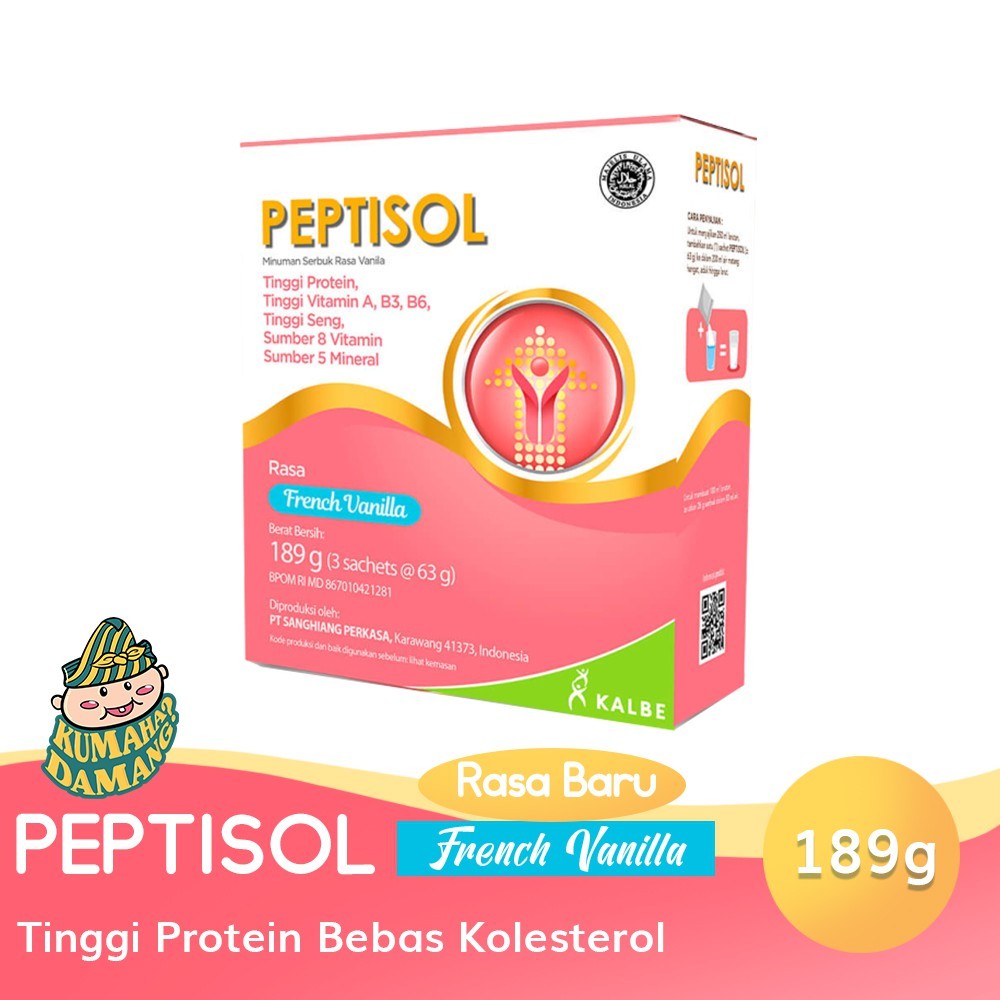 

Peptisol Vanila 189 gram