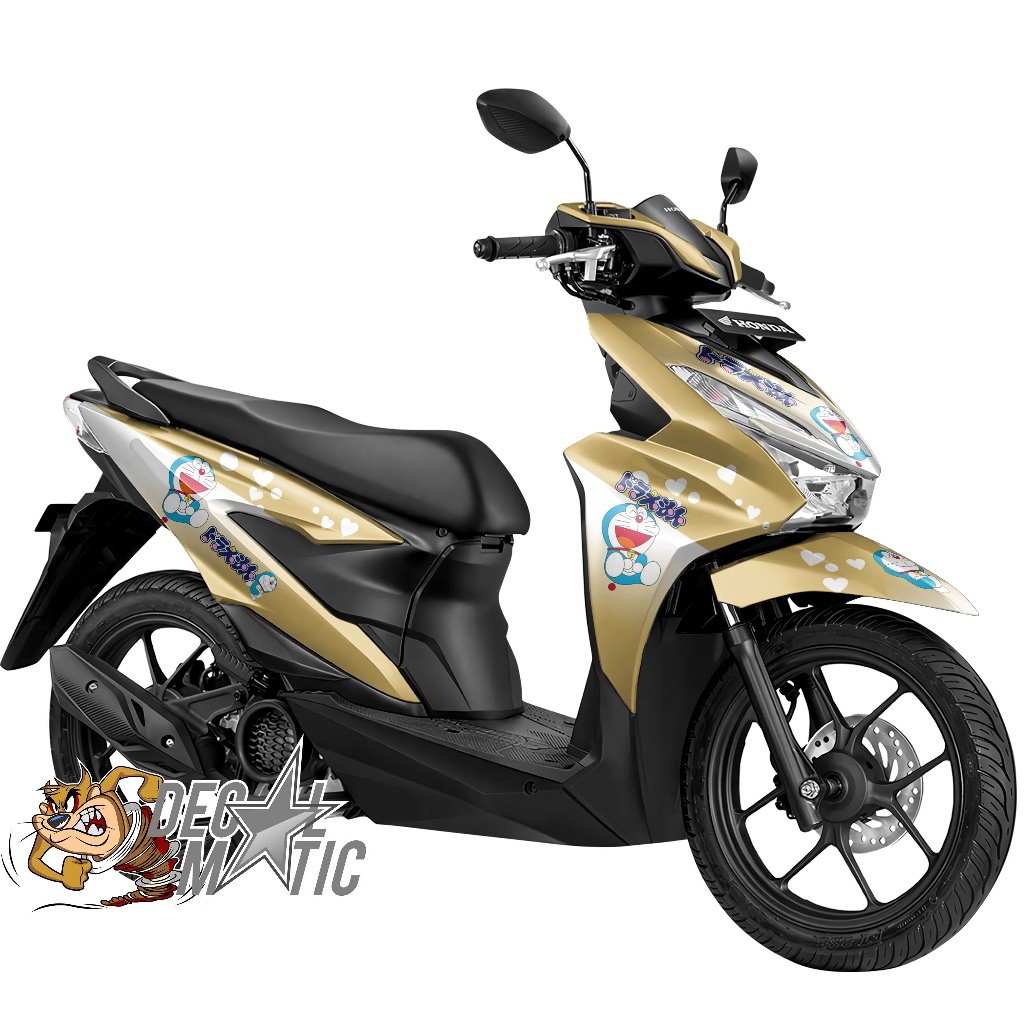 Stiker Beat 2024 Full Body Decal full body motor New Beat Street 2024 Doraemon