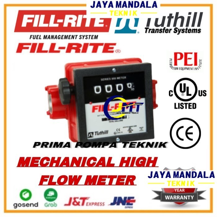 FLOW METER FILL RITE 2 INCH 4 DIGIT FLOW METER FILL-RITE DN 50 2 INCH