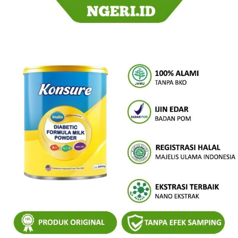 

NEW KEMASAN || SUSU KONSURE DIABETES IMPORT SUSU UNTUK DIABETES DAN KENCING MANIS
