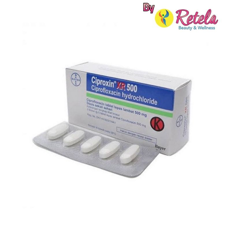 CIPROXIN XR 500MG 1 STRIP 10 TABLET