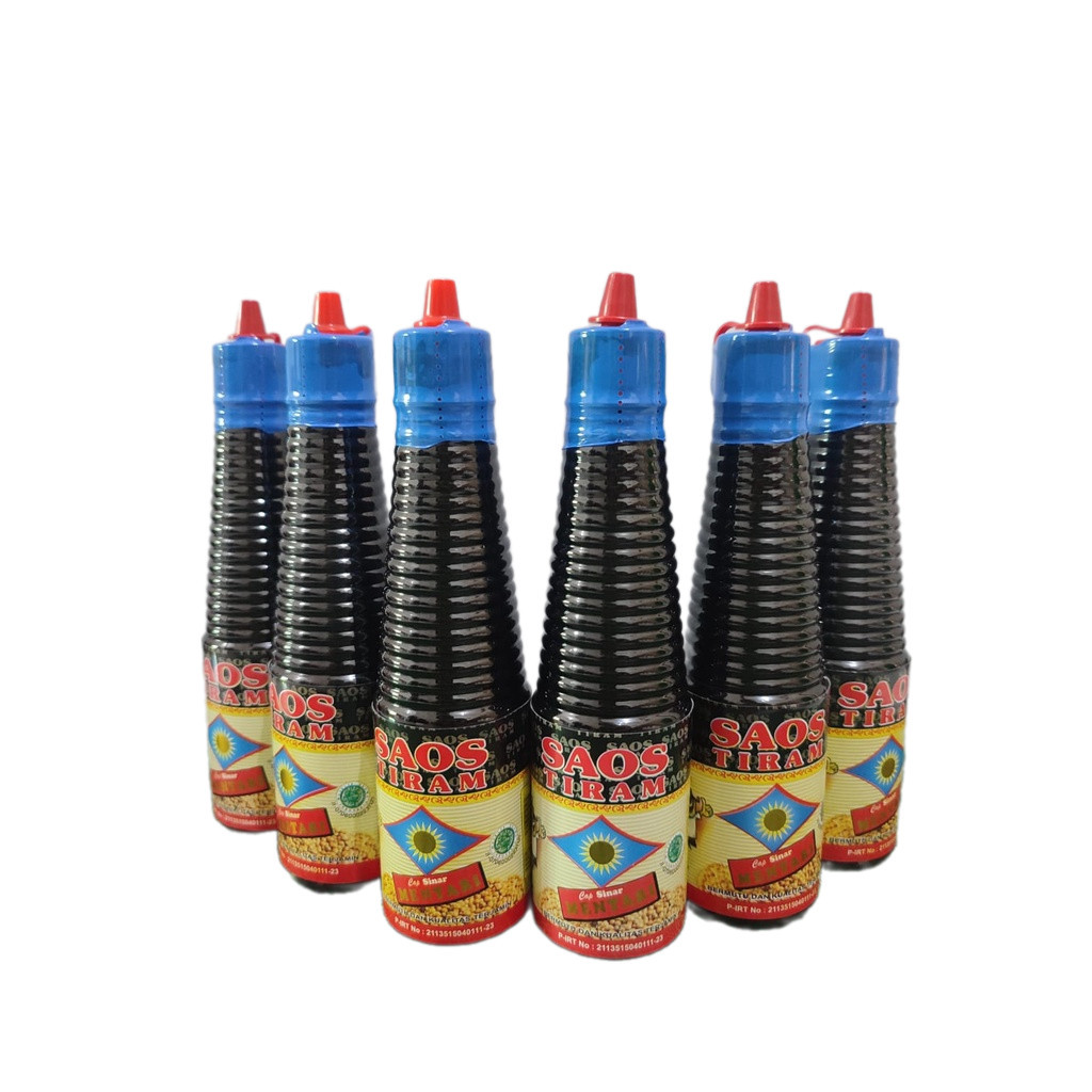 

Cap Sinar Mentari 150 ml Paket 6 Botol Saos Tiram