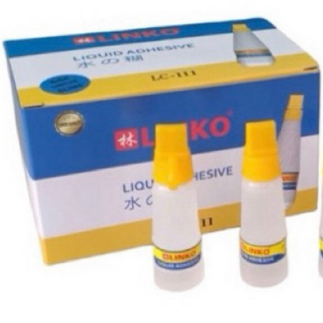 

Lem Cair Kertas Linko 25ml (Kecil) & 75ml (Besar)