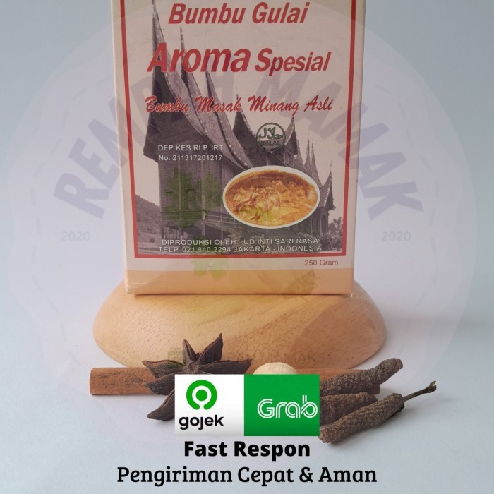 

✨TERLARIS -Bumbu gulai aroma spesial 500gram / bumbu masak minang asli