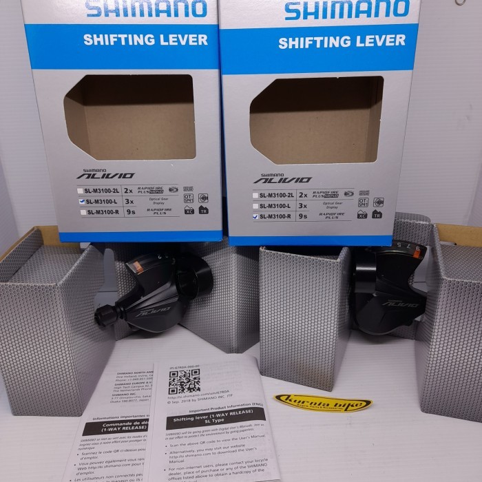 Shifter Shimano Alivio M3100 9 Speed