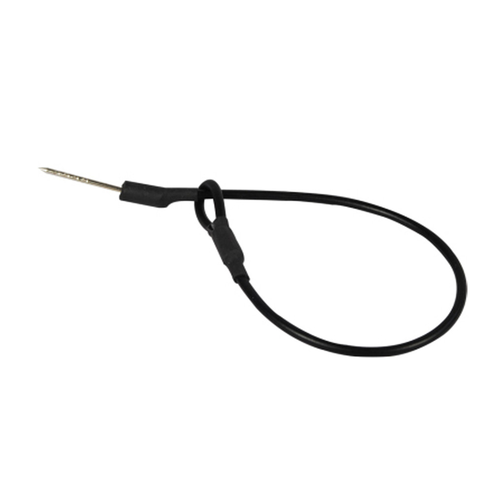 

EAS steel wire lanyards for hard tag twisted Multi-fibre steel wire for the bag, box protection 100pcs/lot