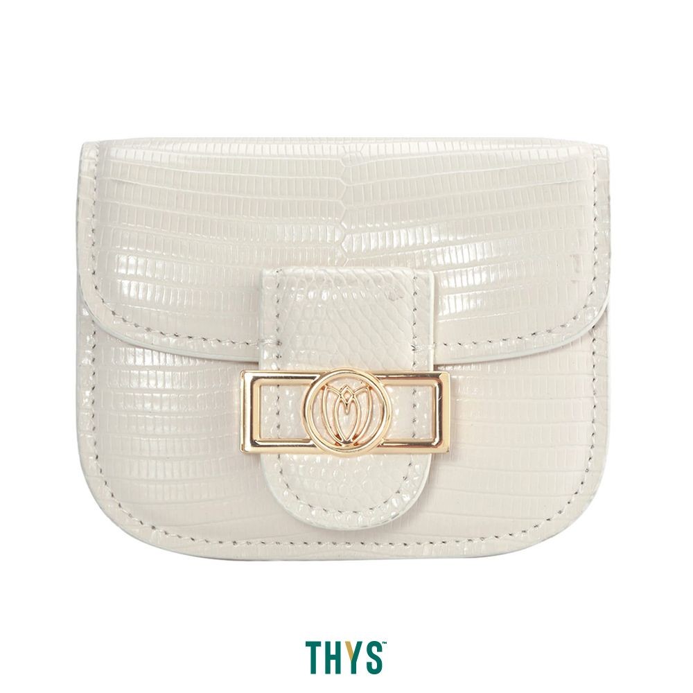 Susen Croco Mini Tas Selempang Dengan Bunga 1005 - Krem Beige