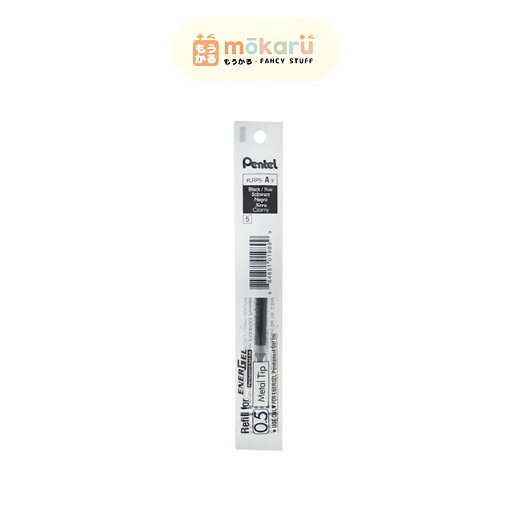 

Pentel Refill Pulpen Energel Black 0.5 LRN5-A