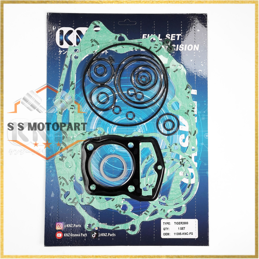 Paking Gasket Full Set TIGER 2000 Merk KNZ