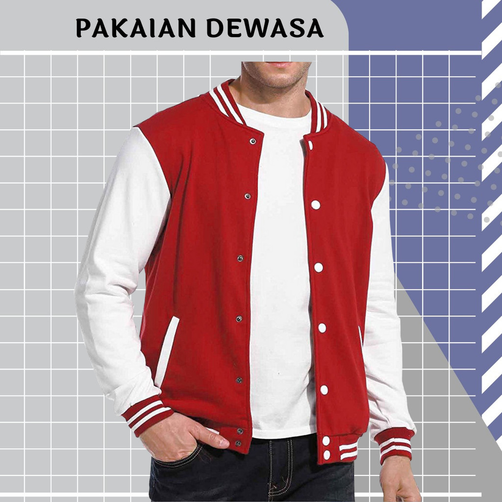 jaket varsity RRQ "THE LEGACY" terbaru tahun 2024 Oversize XXXXL XXXL XXXXXL 2XL 3XL VARSITY JACKET 