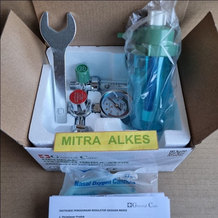Regulator Oksigen GENERAL CARE. Medical Oxygen Regulator GC.