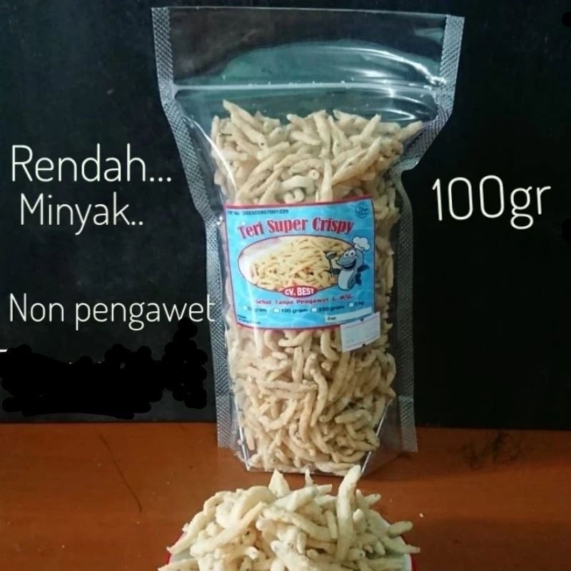 

Teri crispy Super 100gr Teri nasi super crispy Teri medan super crispy