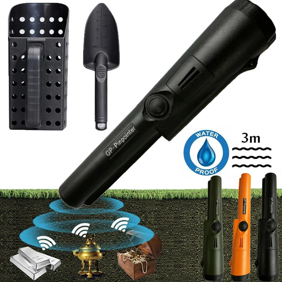 

New high Sensitive Metal Detector pointer Pinpointing GP-pointer IP68 waterproof Hand Held Metal Detector with Bracelet kit
