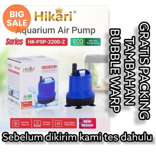 Pompa air celup aquarium dan kolam ikan psp 2200 Z / pompa celup aquarium / pompa celup kolam ikan /