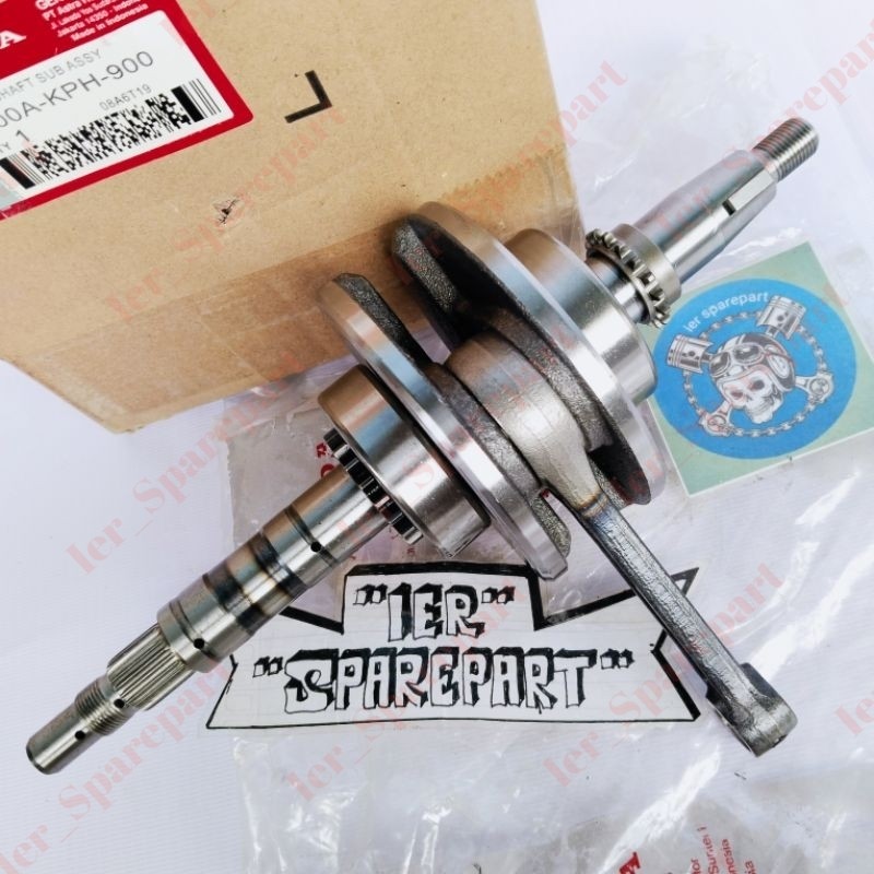 Crankshaft Kruk As assy Honda Karimsa Supra X 125 Karbu Kirana KPH