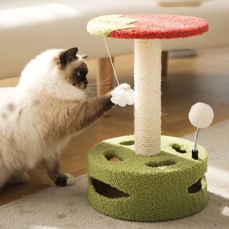 Cat Tower #11 Papan Garuk Kucing / Cat Scratcher Mainan Kucing Cat Tower 11