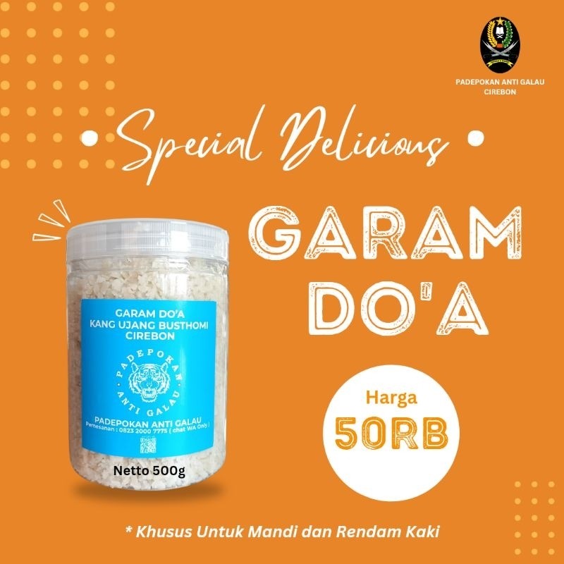 

Garam Doa Padepokan Anti Galau