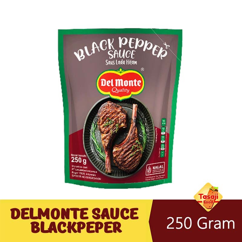 

Delmonte Sauce Blackpeper 250gr Saus Lada Hitam