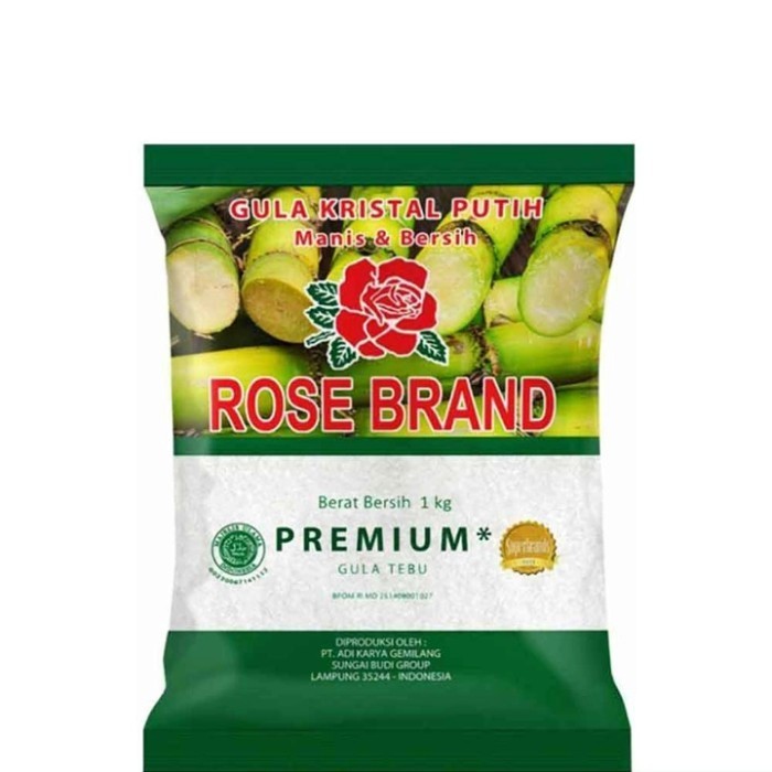 

gula pasir rose brand 1kg