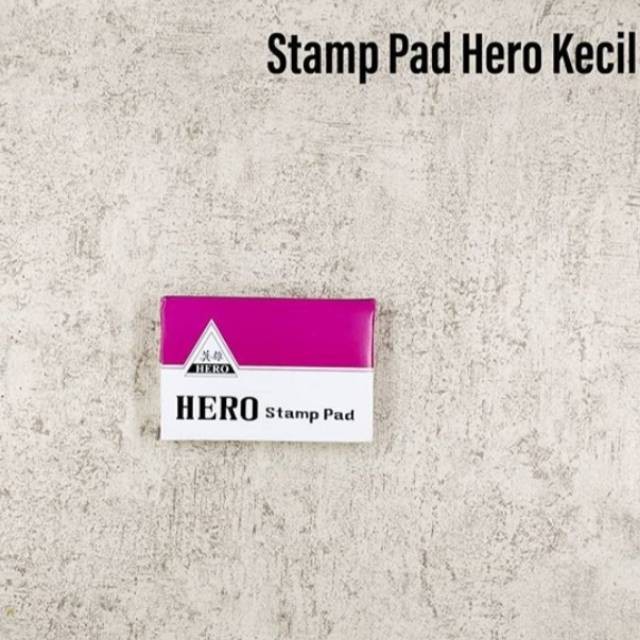 

[S_ATK] Stamp Pad / Bak Stampel Hero Kecil