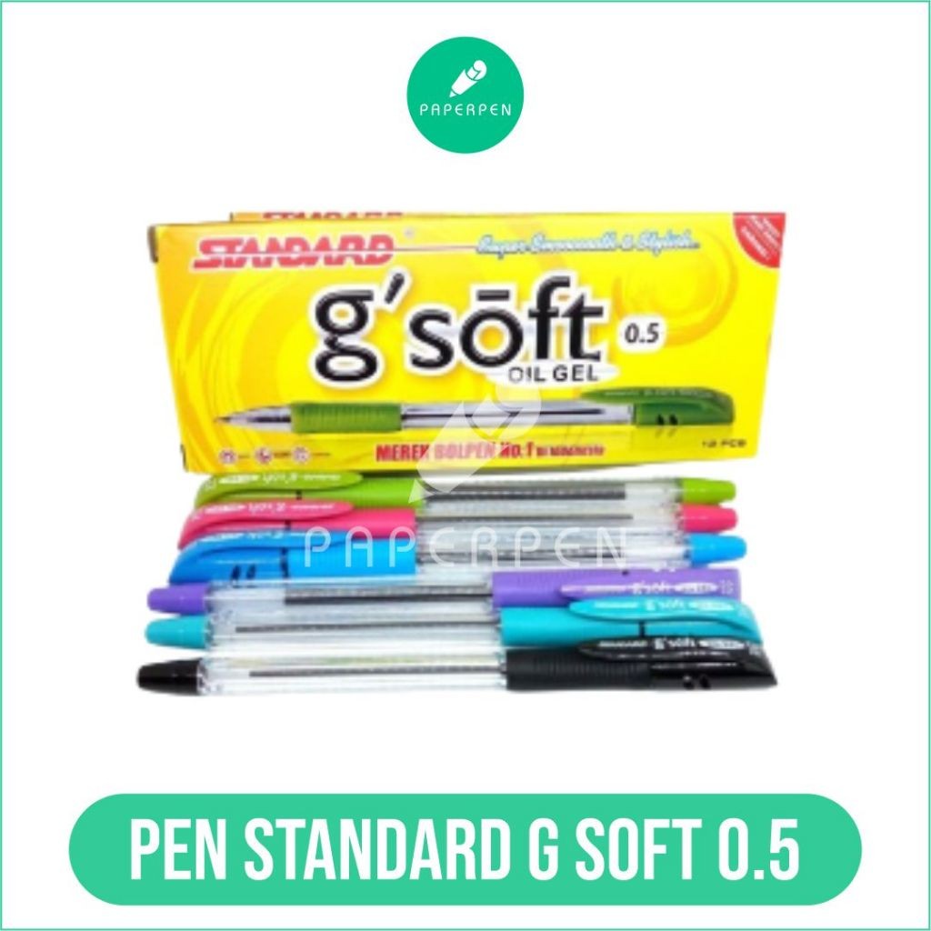 

[S_ATK] Ballpoint / Bolpoin / Pen Standard G Soft 0.5