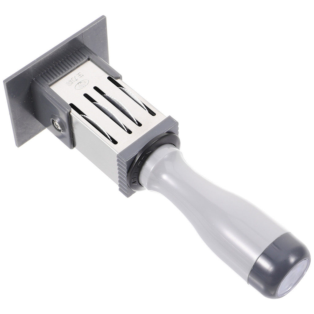 

Date Stamp Material Multi-use Time Rolling Stamper Handheld Metal for File Handle