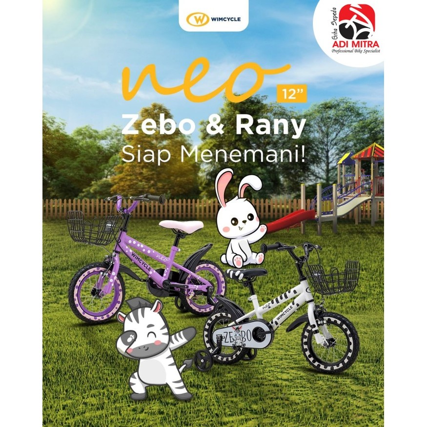 Wimcycle Neo Sepeda Anak [12 Inch]