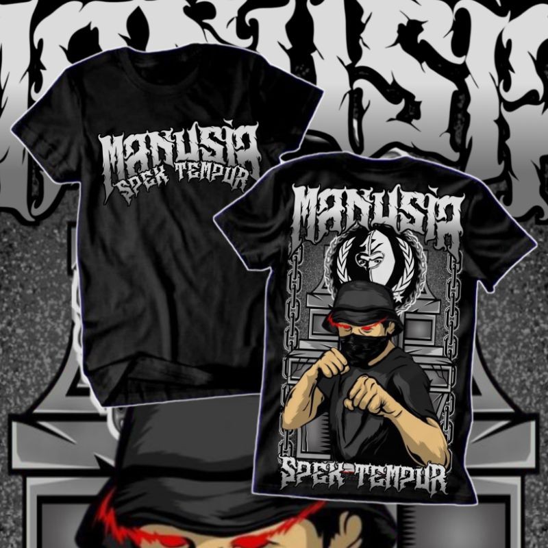 KAOS MANUSIA SPEK TEMPUR