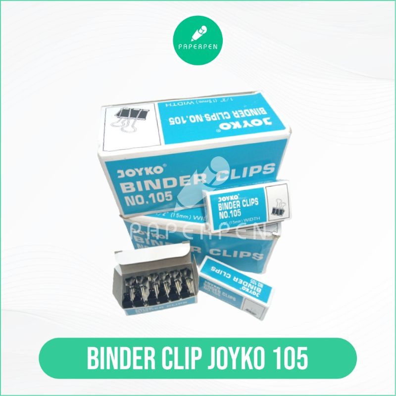 

(PST.ATK) Binder Clip Joyko 105/Jepit Kertas