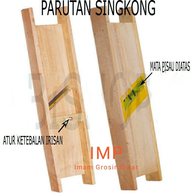 Pemotong Keripik Kayu Pisau Lurus Pisau Perajang Keripik Singkong Alat Pengiris Pemotong kripik Sing