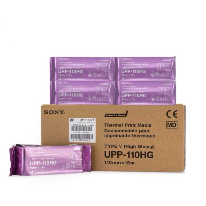 

10Pcs Paper sony 110hg/ printer sony / kertas thermal/ printer USG(compatibl RJ4