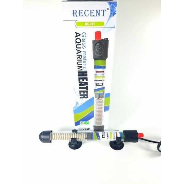 heater kaca heater aquarium RECENT RC HT 25 WATT 50 WATT 75 WATT 100 WATT 150 WATT 200 WATT 300 WATT