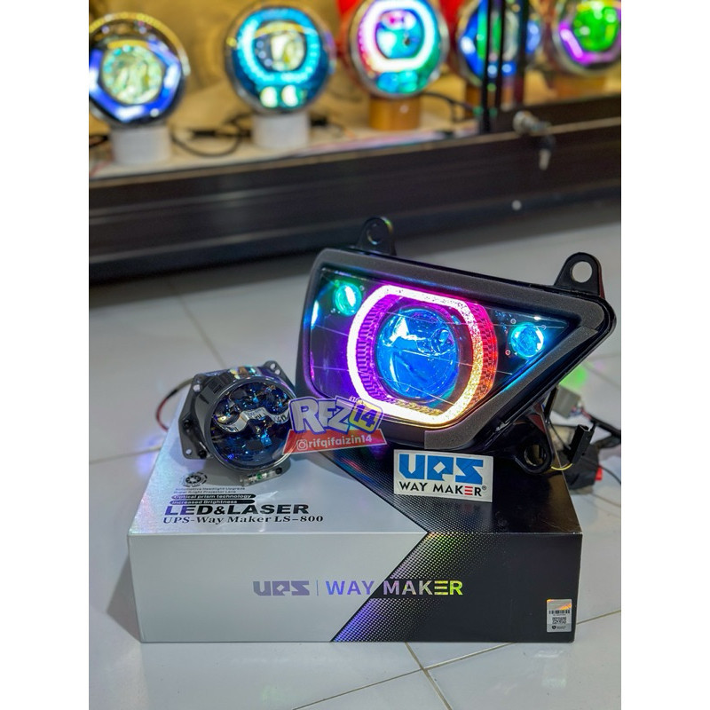 Reflektor NinjaRR old Ori baru Biled UPS Waymaker Ls800 +minilaser Deluxe ML1r