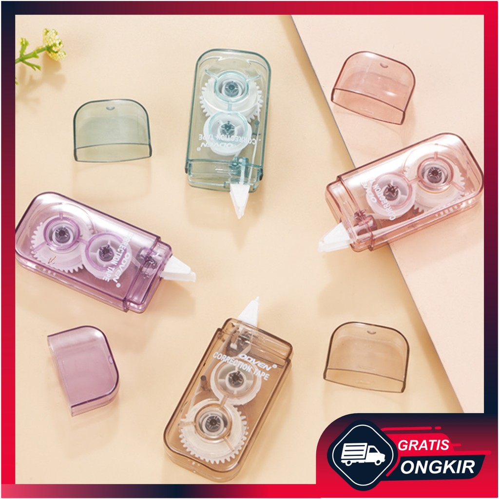 

Gratis Ongkir Shop - S6609 Stationery Correction Tape Color / Tip Ex Stylish Anak