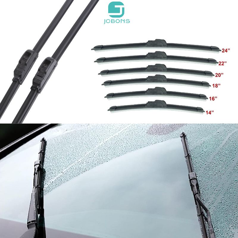 Wiper Frameless Dual Blade Universal Model Karet Ganda Untuk Semua Jenis Mobil Dual Wiper Blade