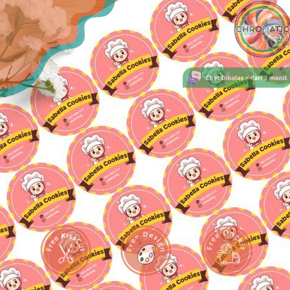 

chromatic Print & Cut Sticker Vinyl / Transparan A3+ Cetak Kiss Cut Stiker Label Tahan Air Bandung