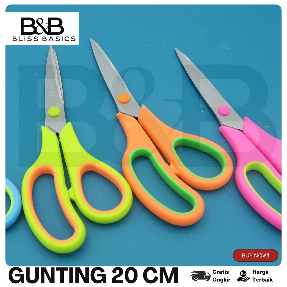 

CK15 Gunting Scissors BOSSCO BC-888 1 Lembar (12 Pcs)