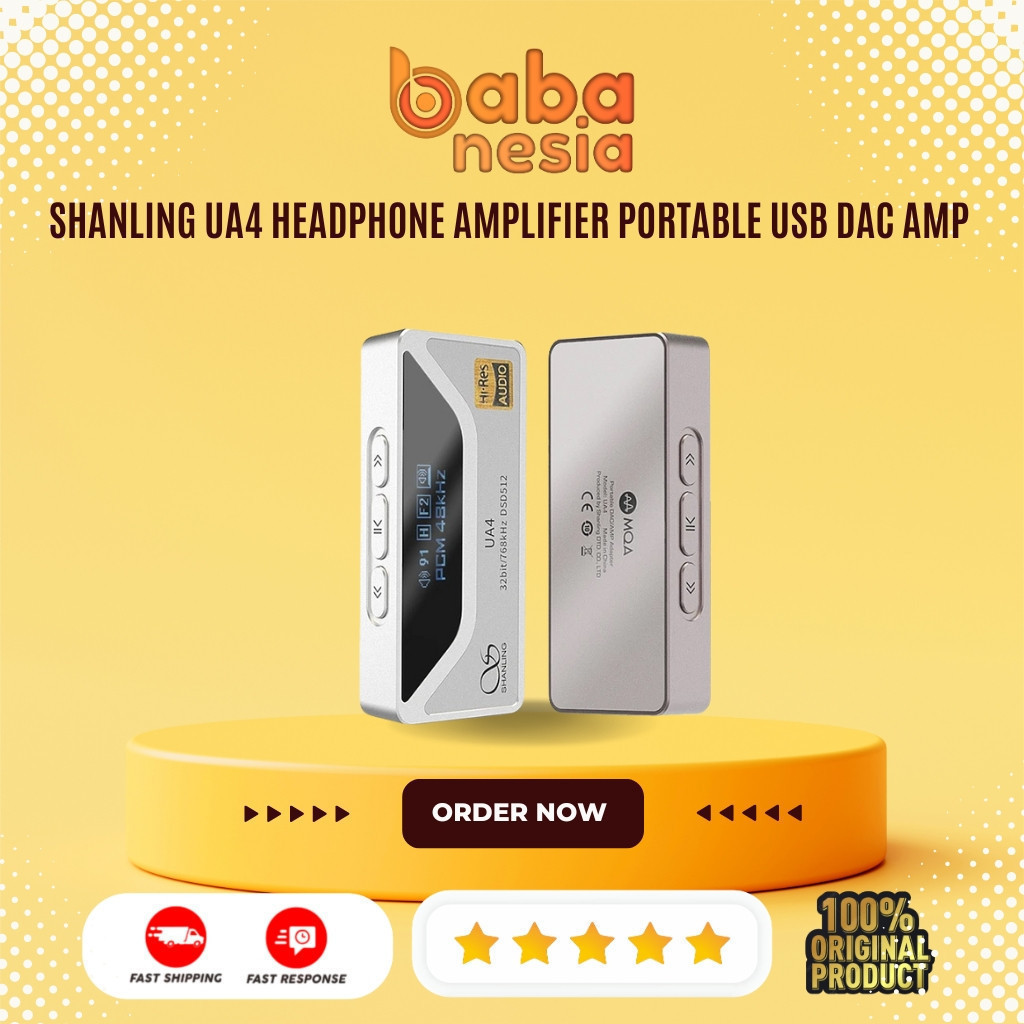 SHANLING UA4 Headphone Amplifier Portable USB DAC AMP