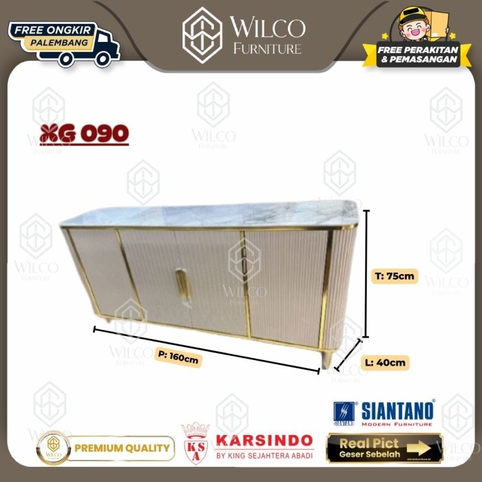 Bufet TV Modern XG 090 Karsindo | Bufet Pajangan Minimalis | Bufet TV Import