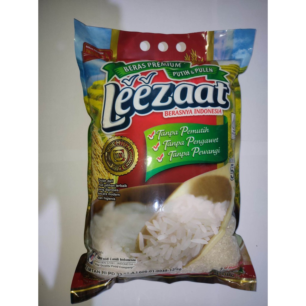 

Leezaat beras premium 5kg
