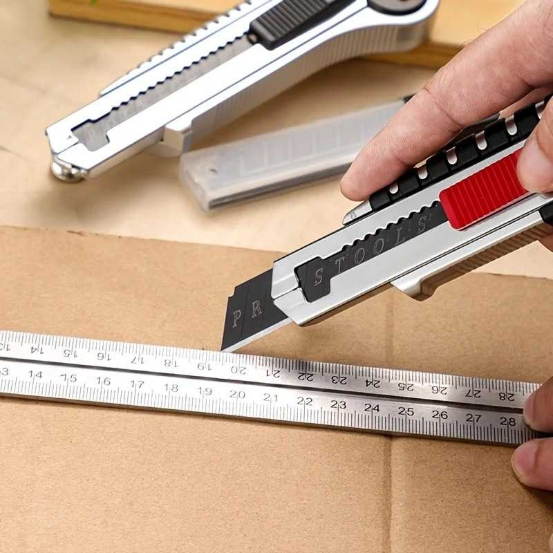 

Januel Pisau Cutter Pemotong Kertas SK5 Blades With 5PCS Blades - Jn57 [ NYS1 ]
