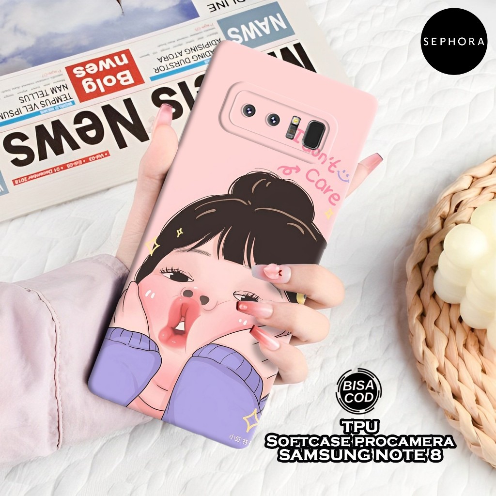 Case Samsung Note 8 Terbaru - Fashion Case Ugly - Softcase Samsung Note 8 - Case Pro Camera - Casing