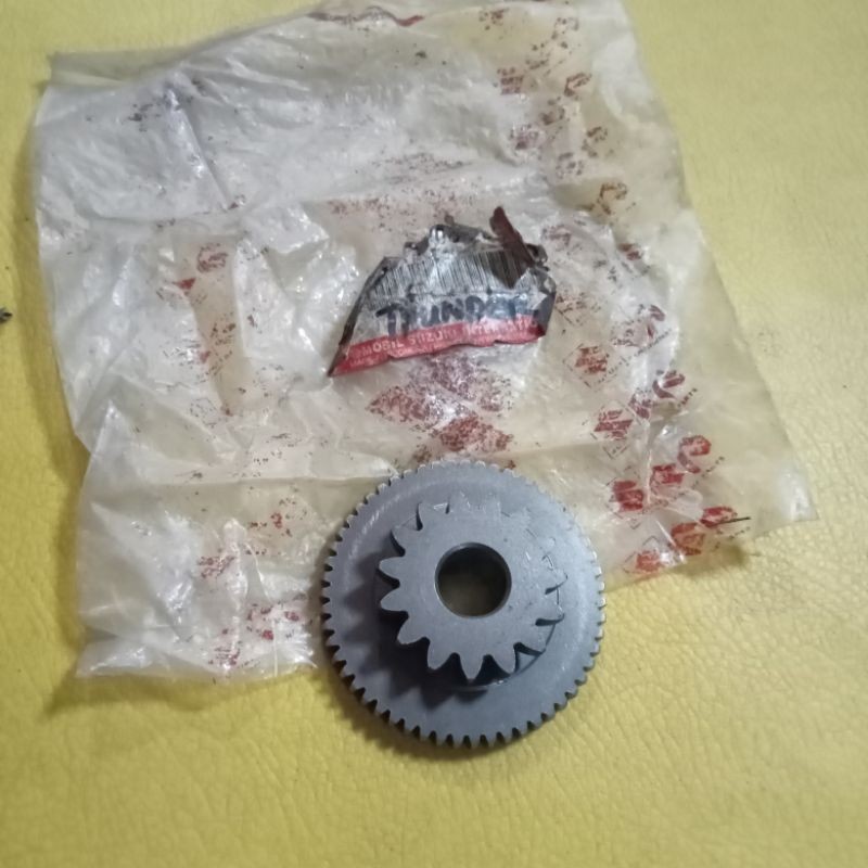 gigi gear idle stater Suzuki thunder 125 15T 55T original