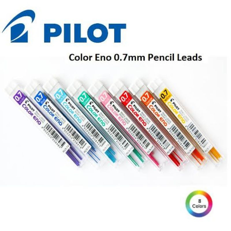

PILOT Isi Pensil Mekanik Color Eno PL-CR7 Pilot Warna Warni [ 1 Tube ]