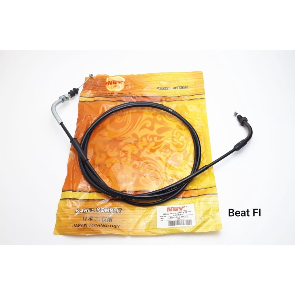 Kabel Gas Komplit Kabel Beat FI Kabel Gas Honda Beat FI NGY Gold 46Variasi