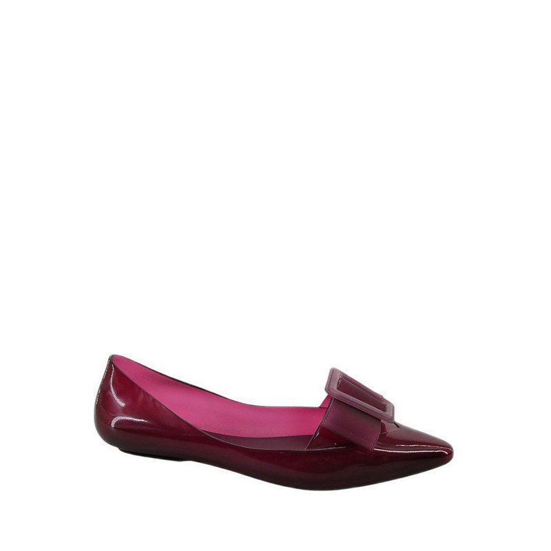 Payless Chrissie Womens Frances Jelly Flats - Maroon_15
