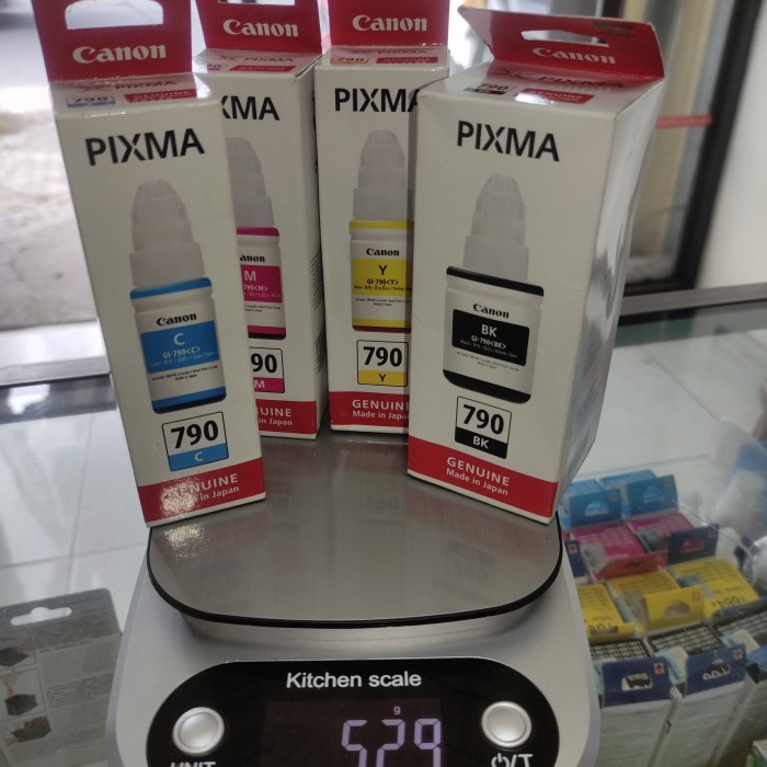 

Promo Terjangkau Tinta Botol Canon GI 790 Original (1 Set)