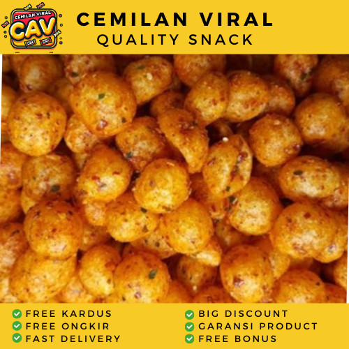 

CAV CIMOL KERING PEDAS 250g Endog lewo Cemilan Cimol Emplod Oleh Oleh Khas Garut Cemilan Viral