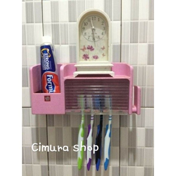Tempat sikat gigi lion star/tooth brush holder lion star/tempat sikat gigi gantung/tempat sikat gigi