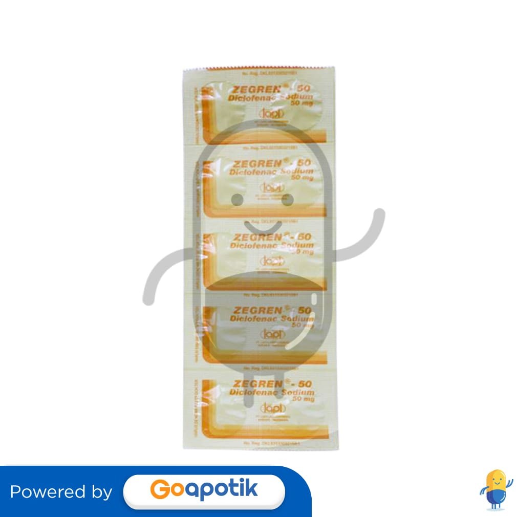 Zegren 50 Mg Strip 10 Tablet